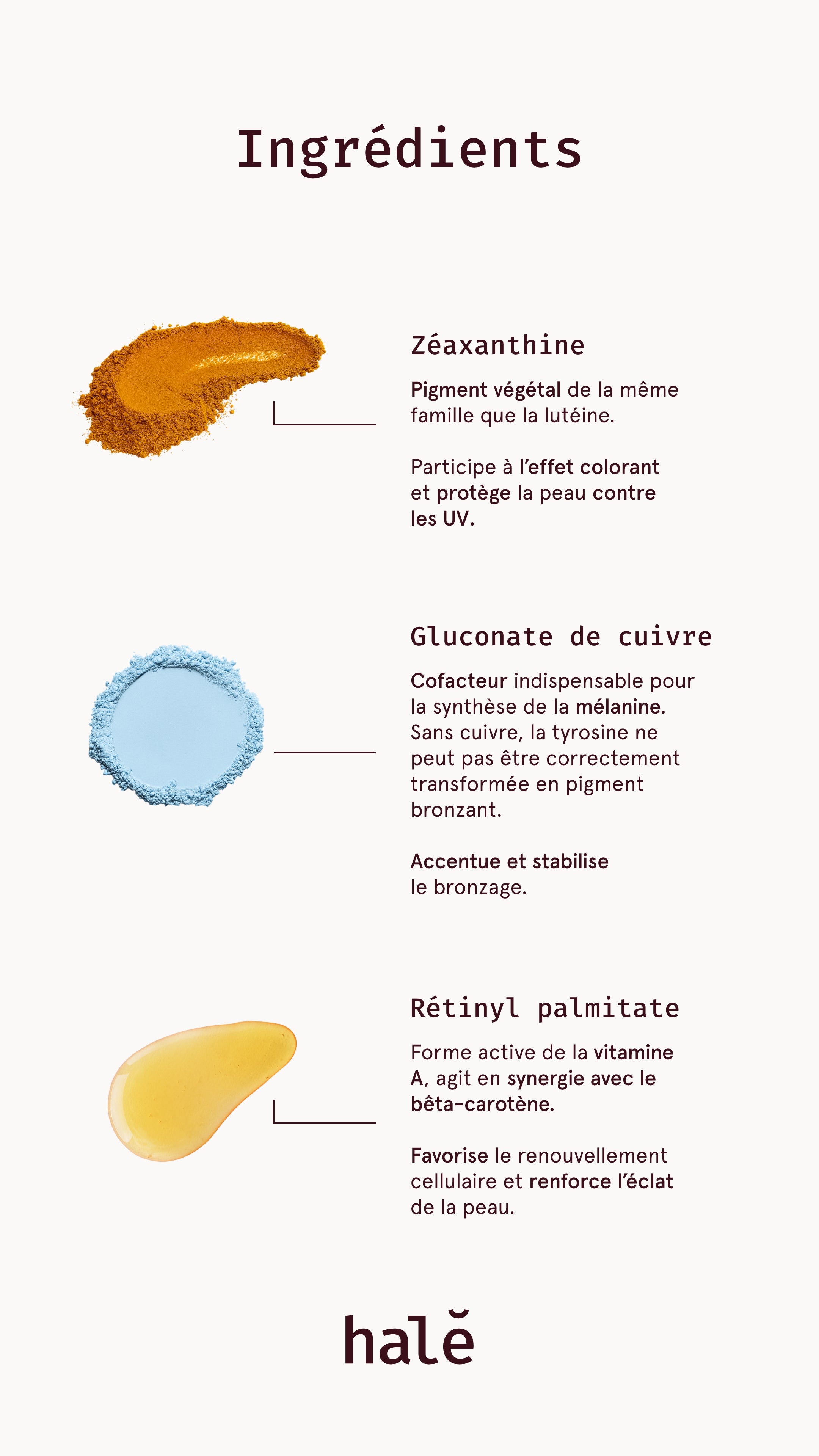 <p>Formule & Ingrédients</p>