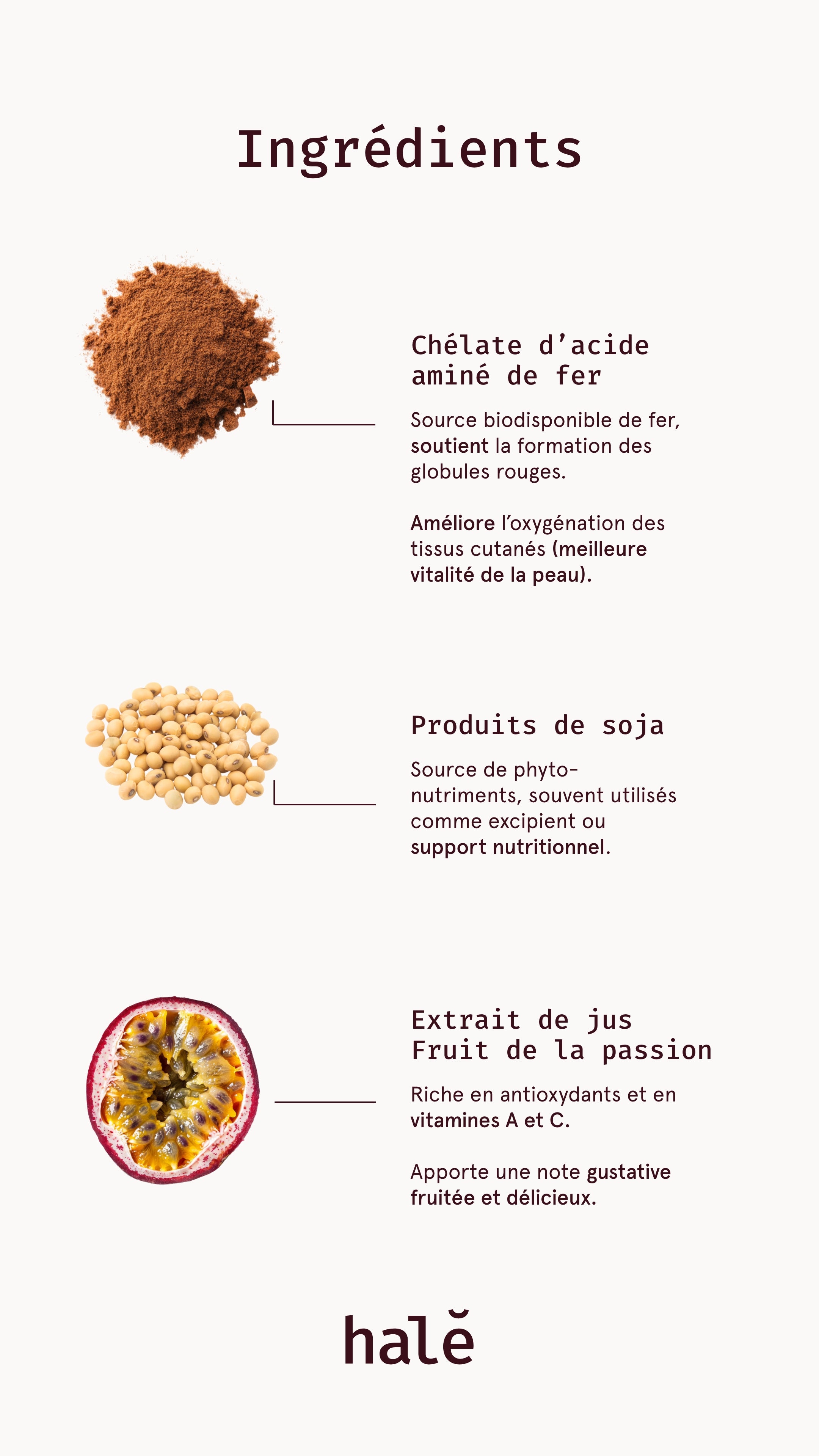 <p>Formule & Ingrédients</p>