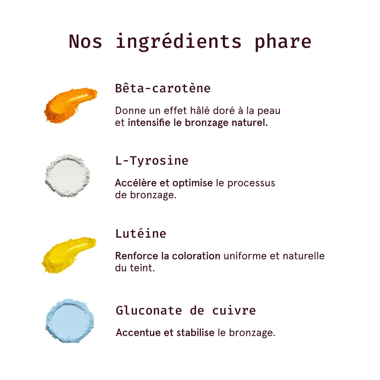 Autobronzant comestible
