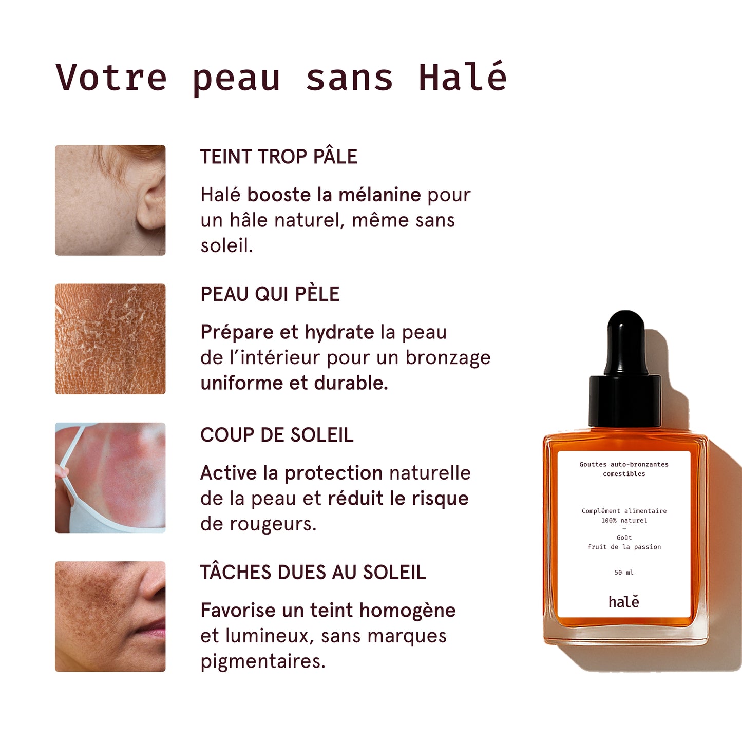 Autobronzant comestible
